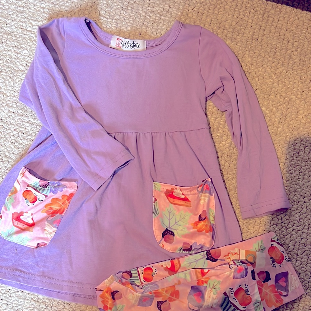 Latte pant set 2T